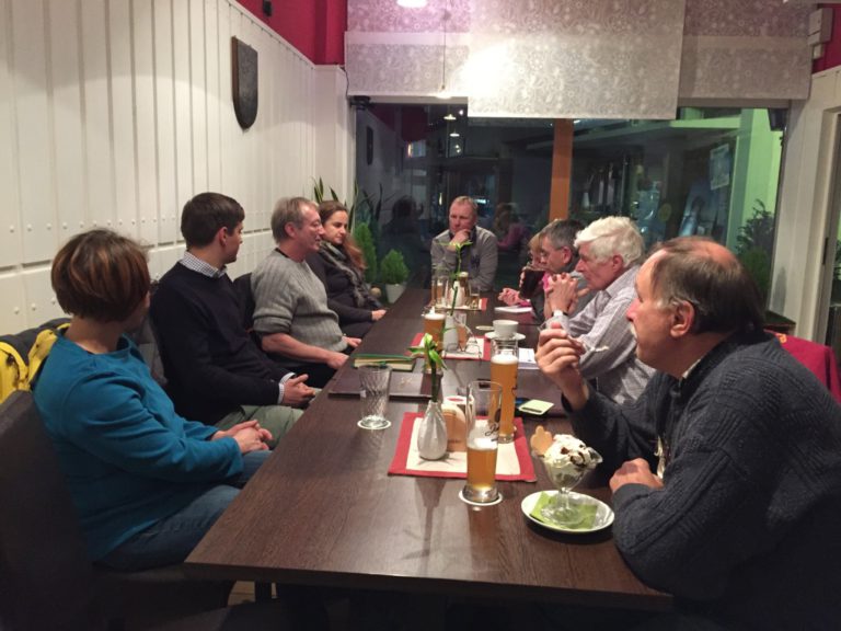 Zu Besuch bei den Lindenfelser Grünen