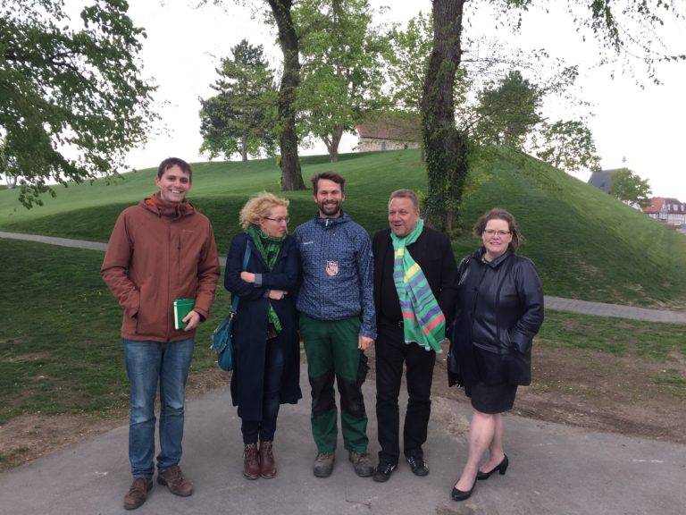 Besuch des Auerrindprojekts mit MdL Martina Feldmayer