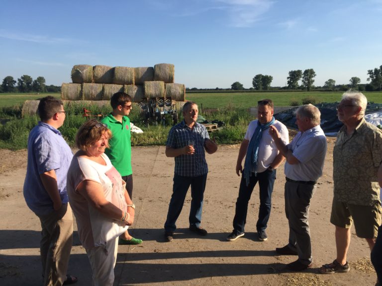 Besuch auf dem Lorscher Seehof